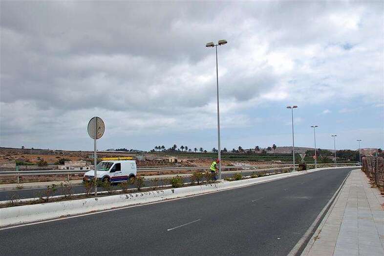 Vial costero de Telde (Foto TA)